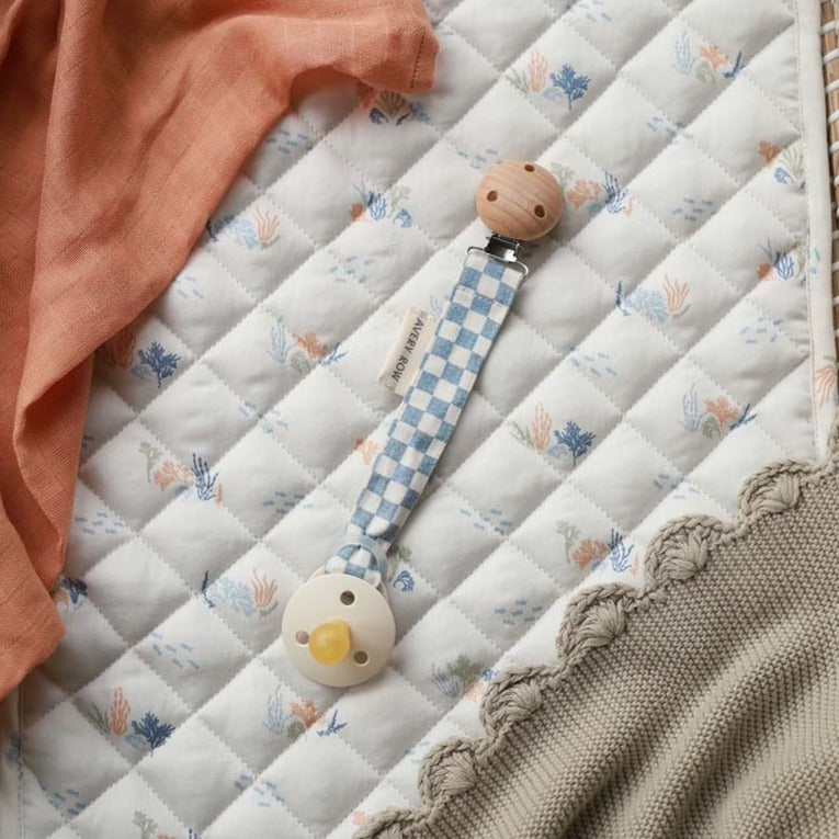 Pacifier holder - waves