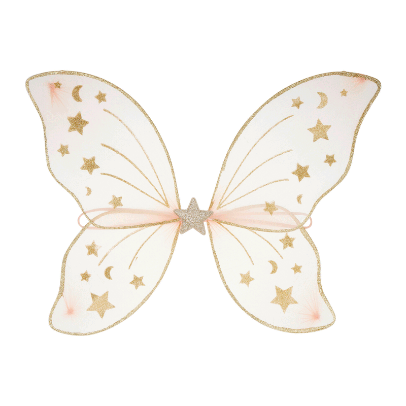 Super starry night pink wings