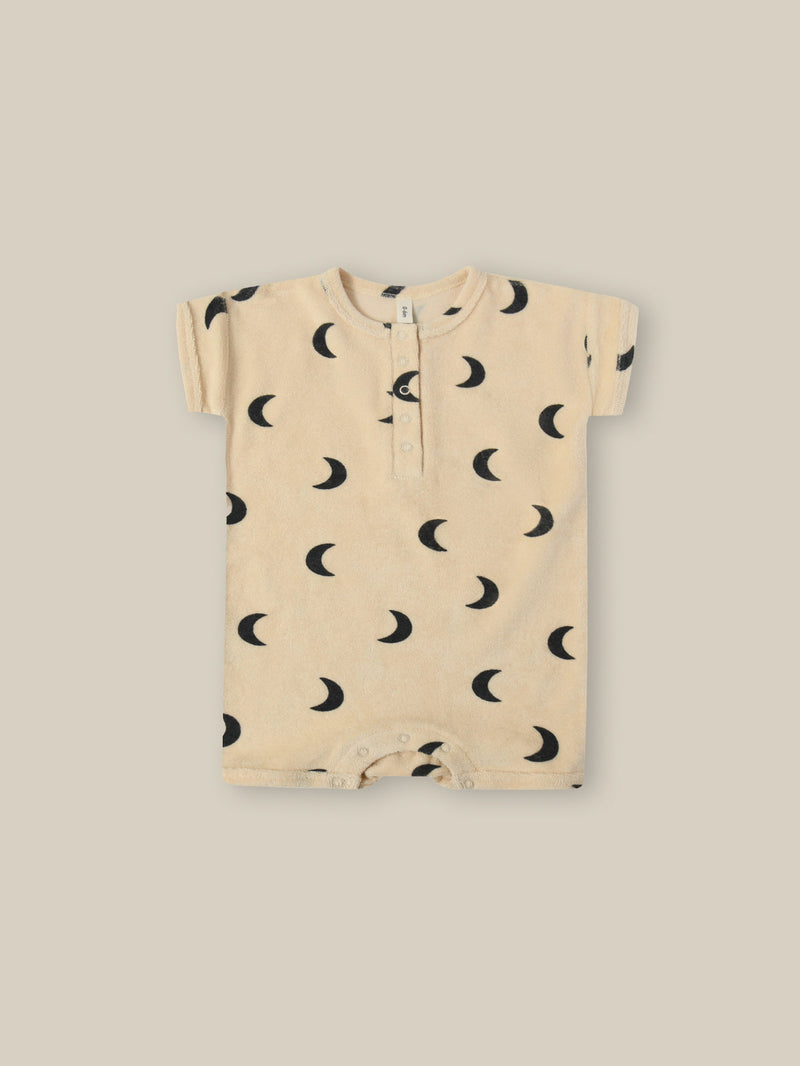 Pebble Midnight Terry Beach Romper