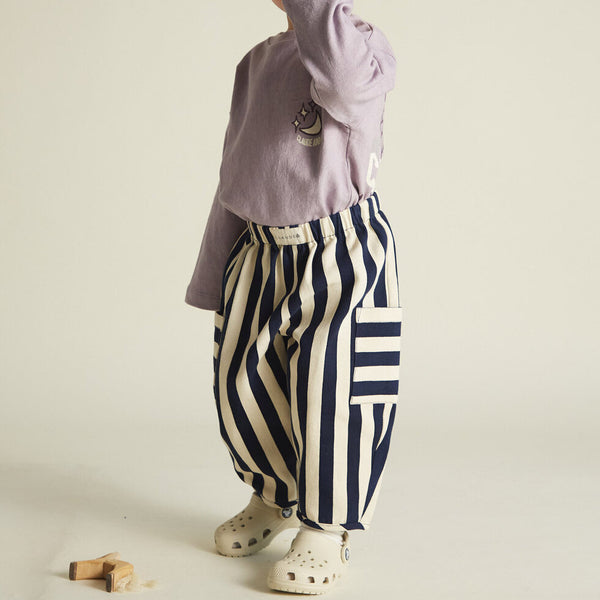 Emerson Midnight Stripe Trouser