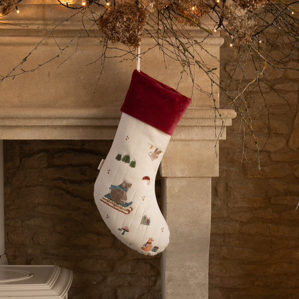 Christmas Stocking - Bear Cub