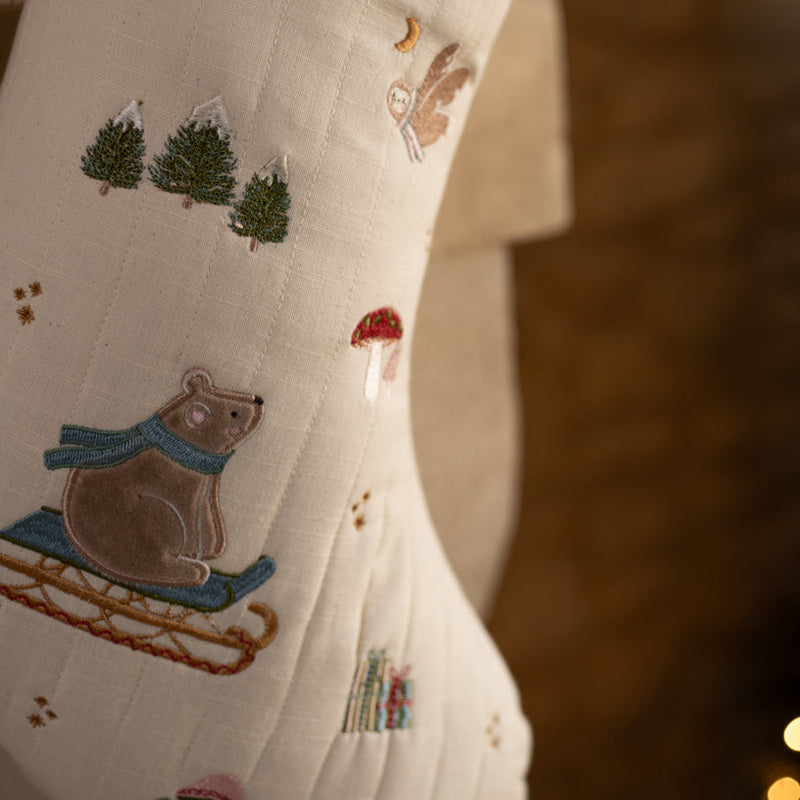 Christmas Stocking - Bear Cub
