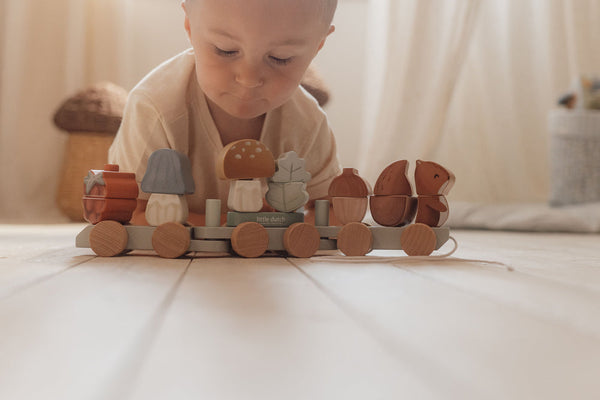 Stacking Train Squirrel - Forest Friends