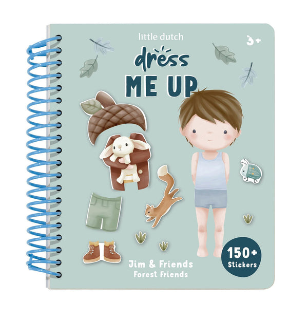 Dress me up book - Forest Friends