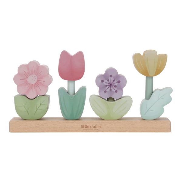 Stacking Puzzle Flowers FSC - Fairy Garden