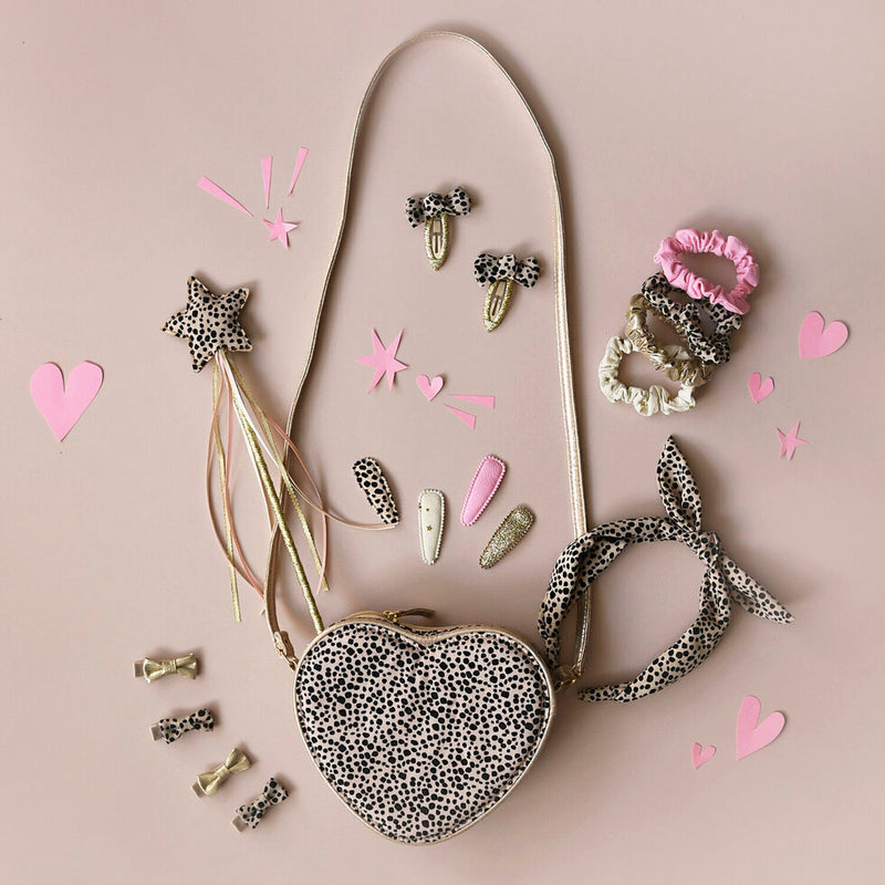 Love Heart Leopard Bag