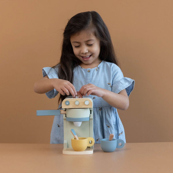 Wooden Coffee Machine