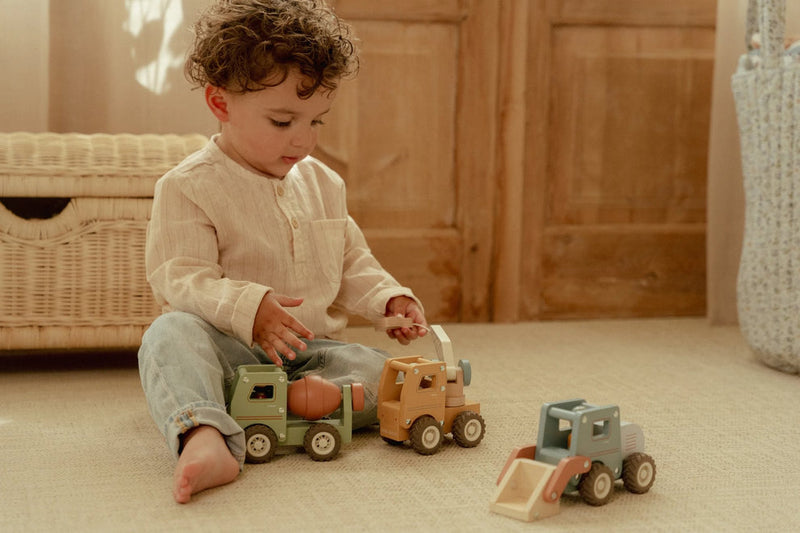 Bulldozer truck