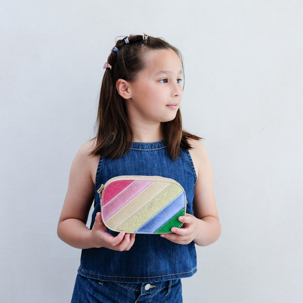 DAZZLE RAINBOW STRIPE BAG