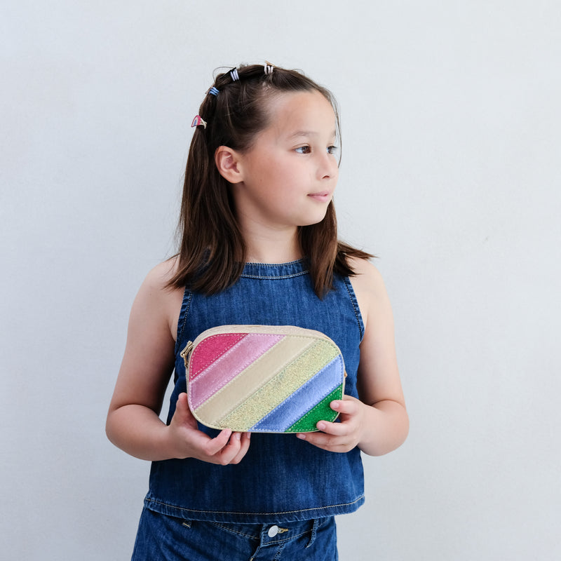 DAZZLE RAINBOW STRIPE BAG