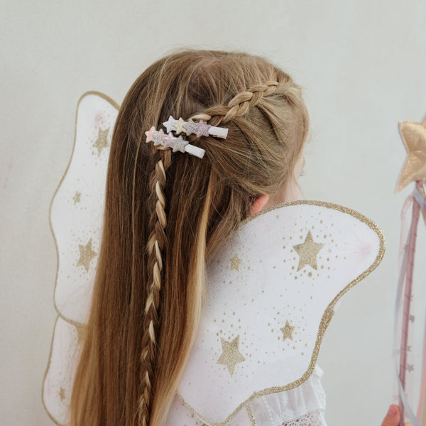 Super starry night pink wings