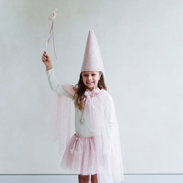 SHIMMER PRINCESS TULLE CAPE