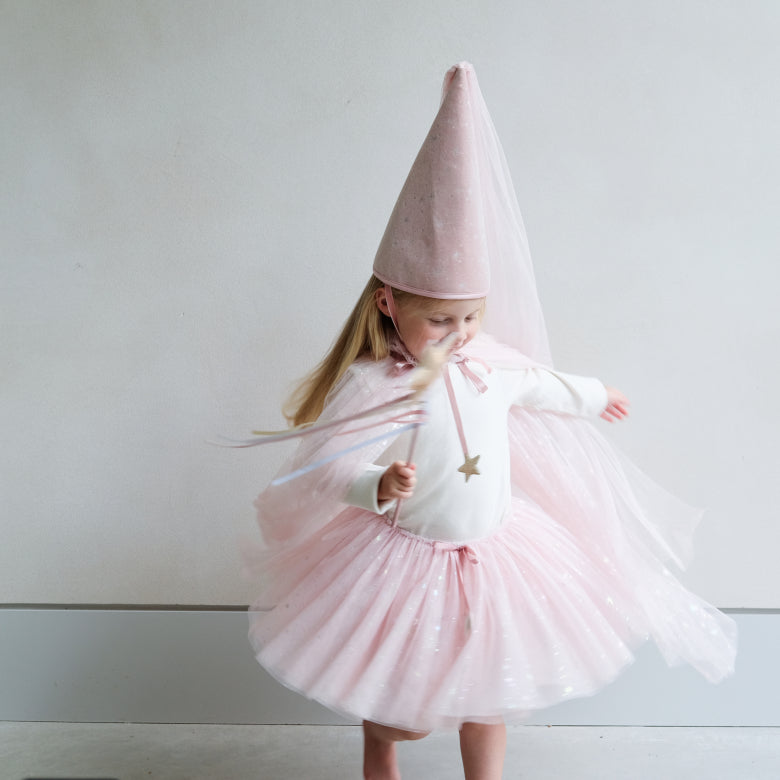 SHIMMER PRINCESS TULLE CAPE