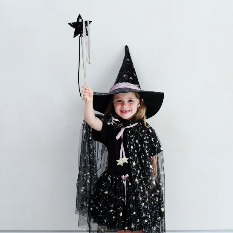AGATHA TULLE WITCH CAPE