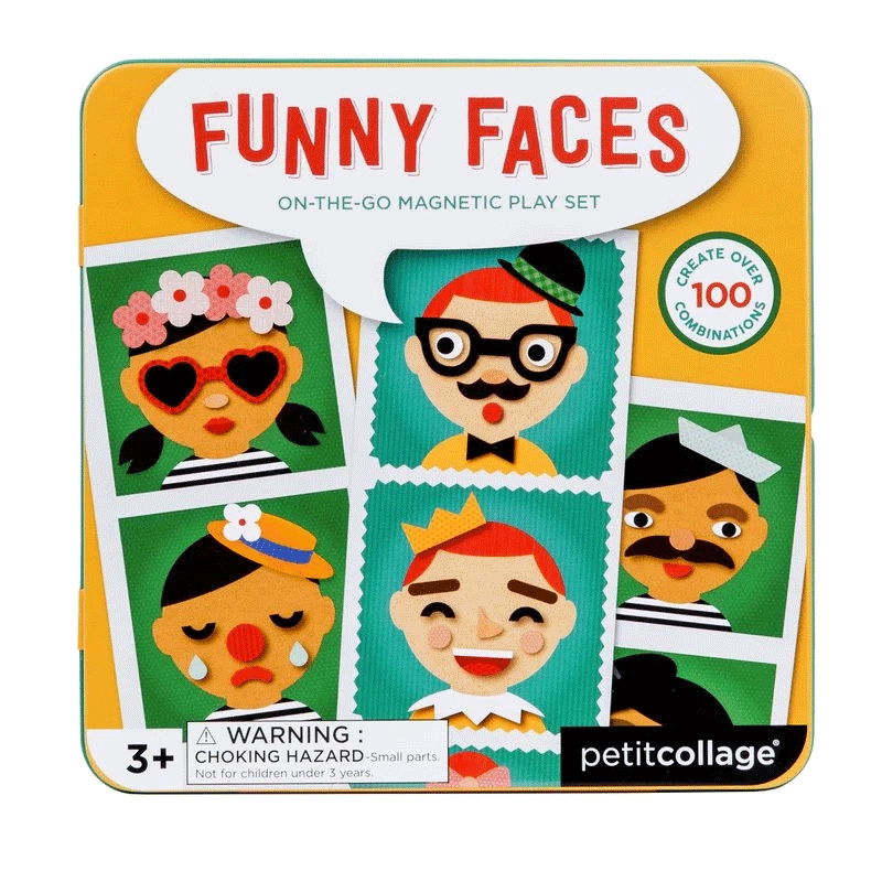 Funny Faces On-the-Go Magnetic Play Set