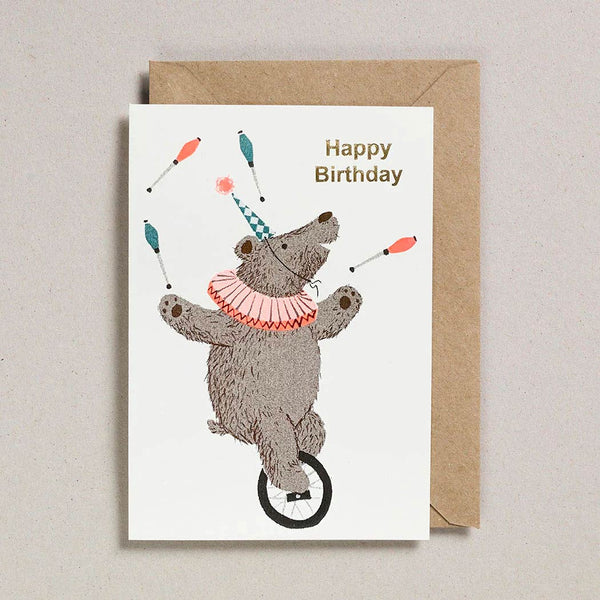 HAPPY BIRTHDAY BEAR CARD