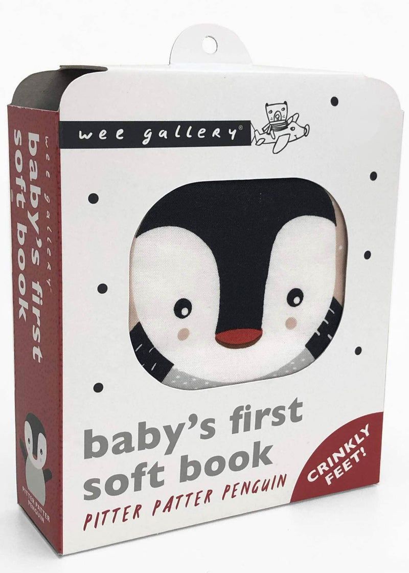 PITTER PATTER PENGUIN (WEE GALLERY BABYS FIRST SOFT BOOK)