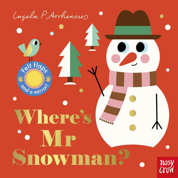 WHERES MR SNOWMAN (FELT FLAPS) (BOARD)