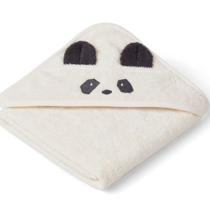 Albert hooded towel - Panda